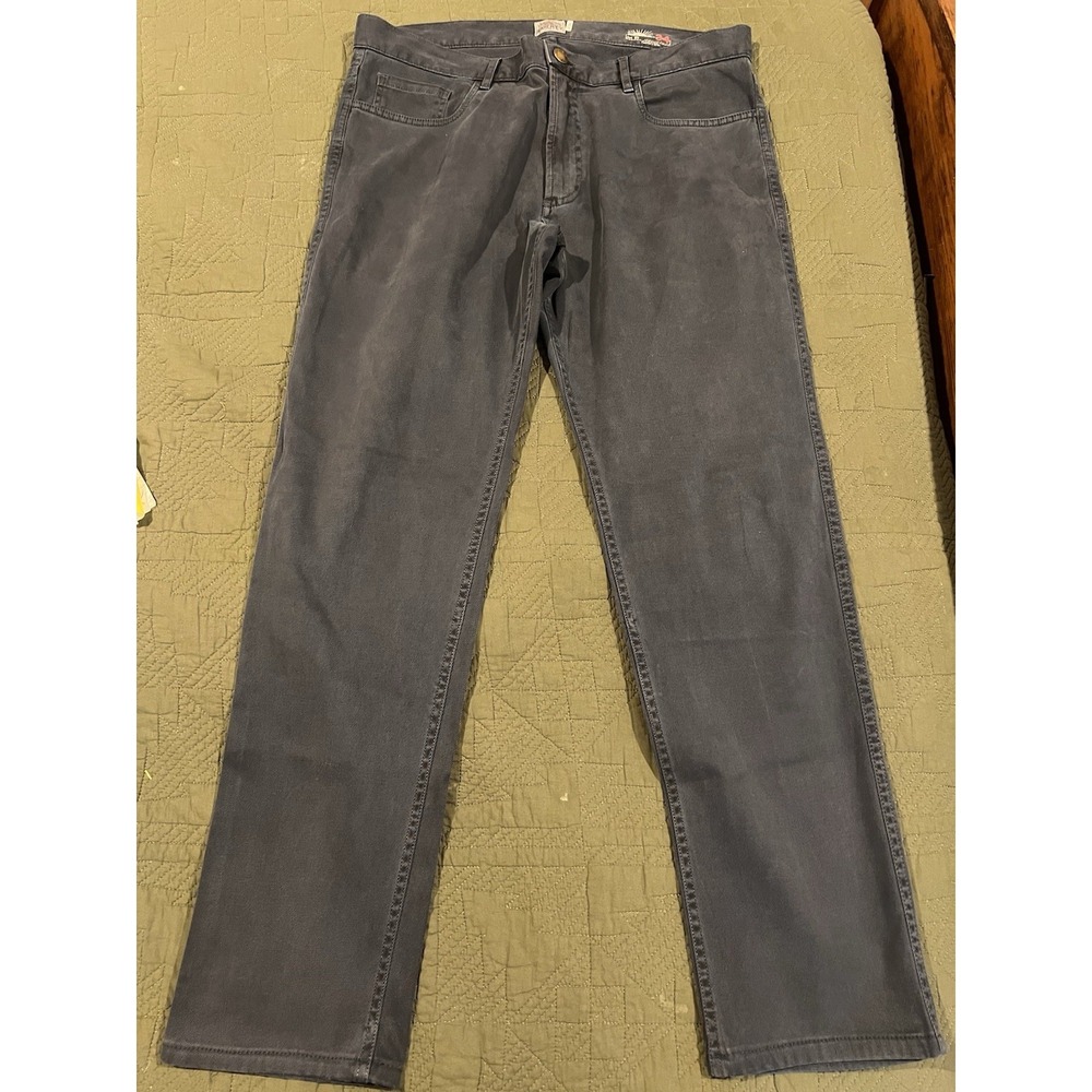 Faherty Men's Pants Size 34 Dark Blue